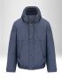 NEW HALLHUBER BLAUE JACKE AUS TECHNISCHEM GEWEBE